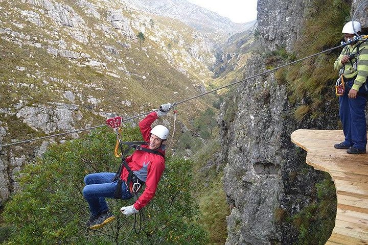 Zipline in the Cape Nature Reserve